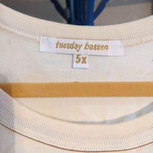 Tuesday Bassen Tuesday of California Ringer Tee 5x